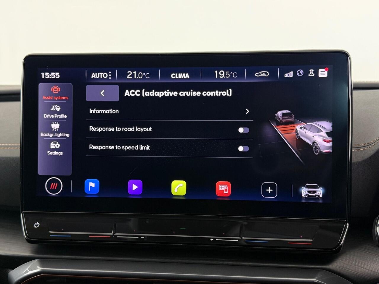 CUPRA Formentor thumbnail Infotainment System