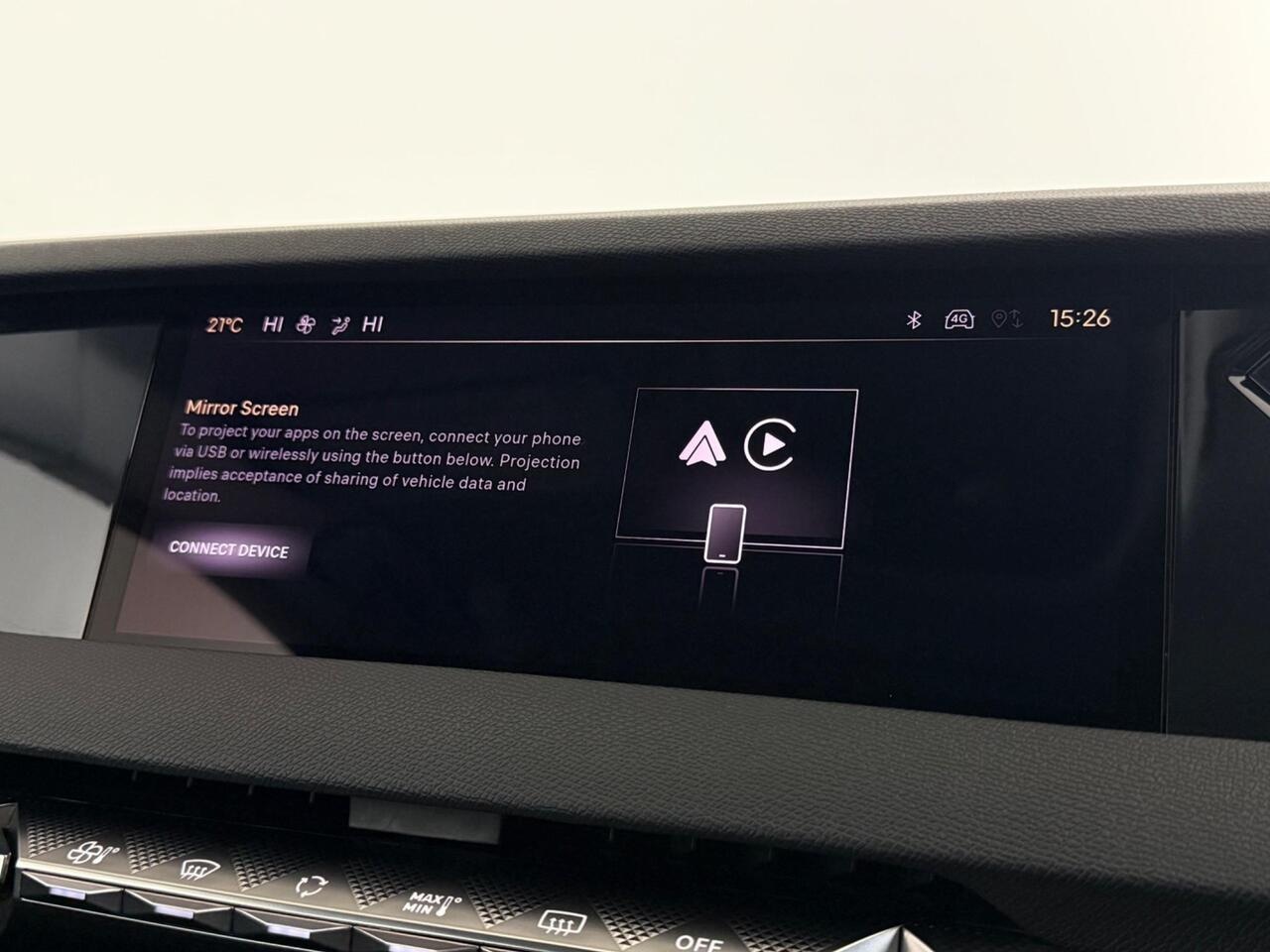DS AUTOMOBILES DS 4 thumbnail Infotainment System