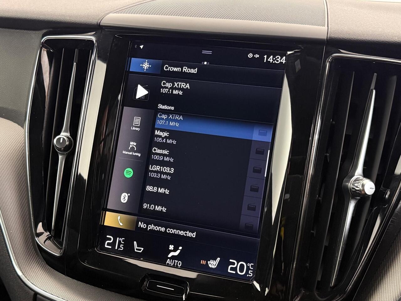 Volvo XC60 thumbnail Infotainment System