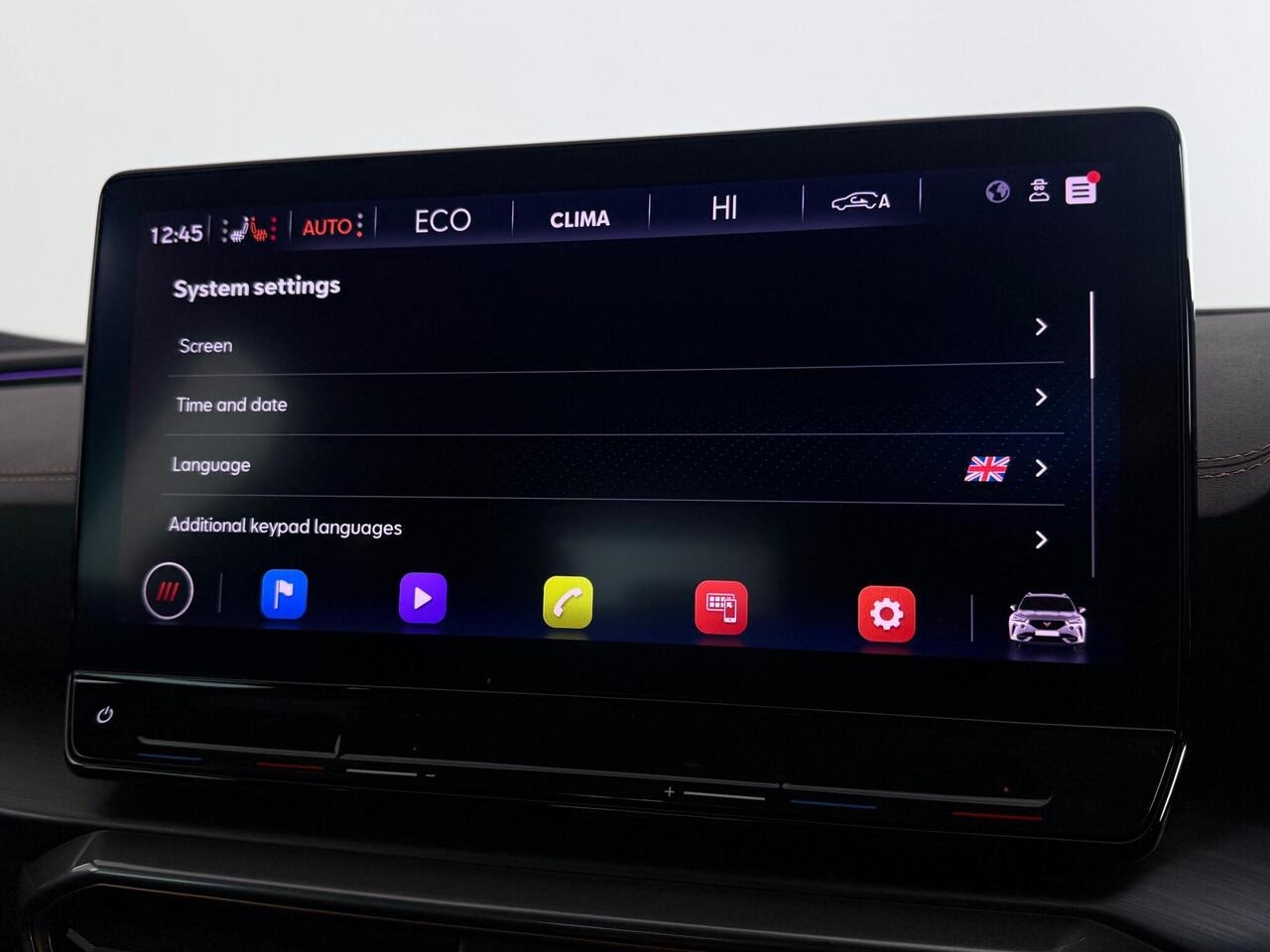 CUPRA Formentor thumbnail Infotainment System