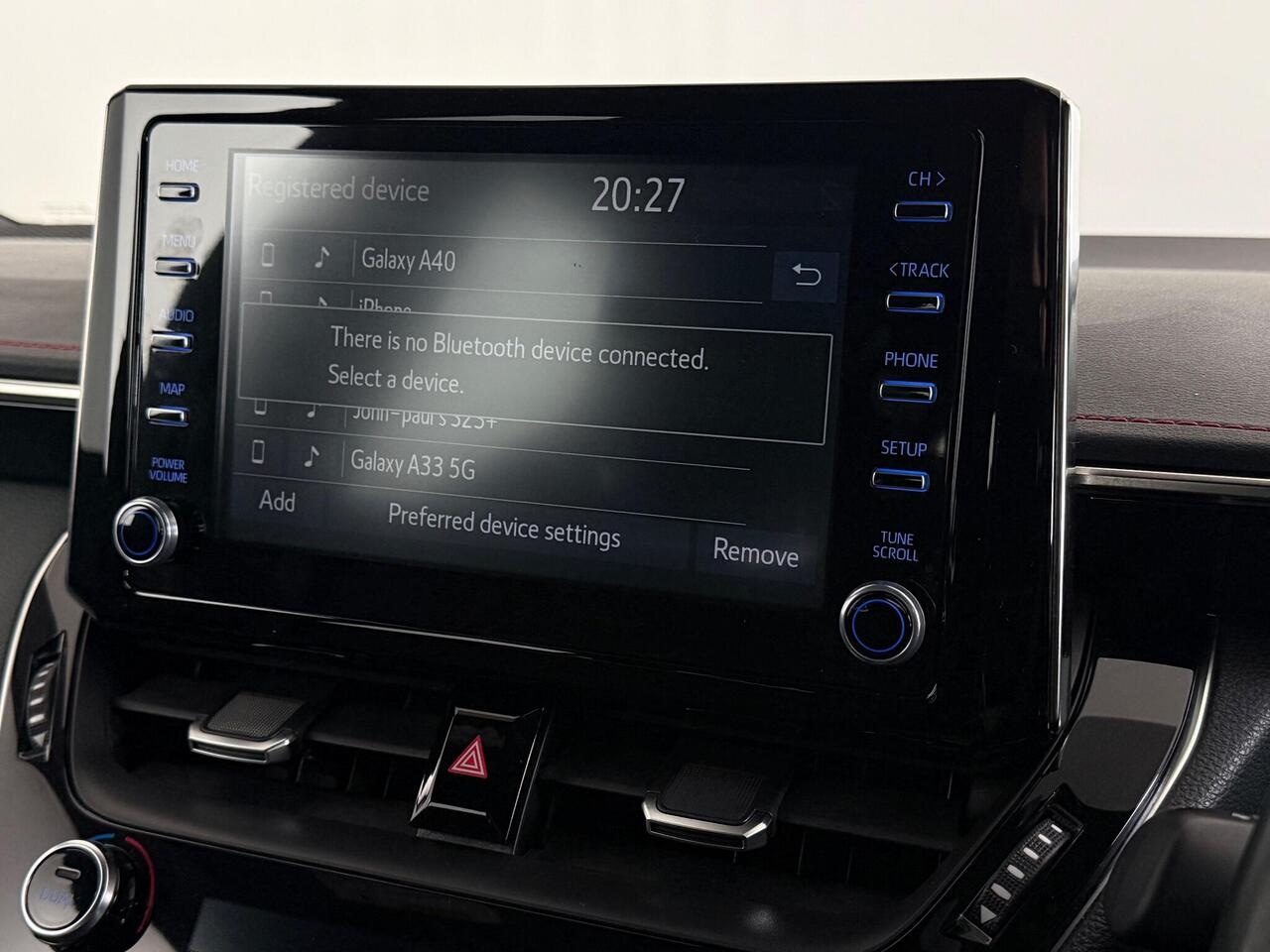 Toyota Corolla thumbnail Infotainment System