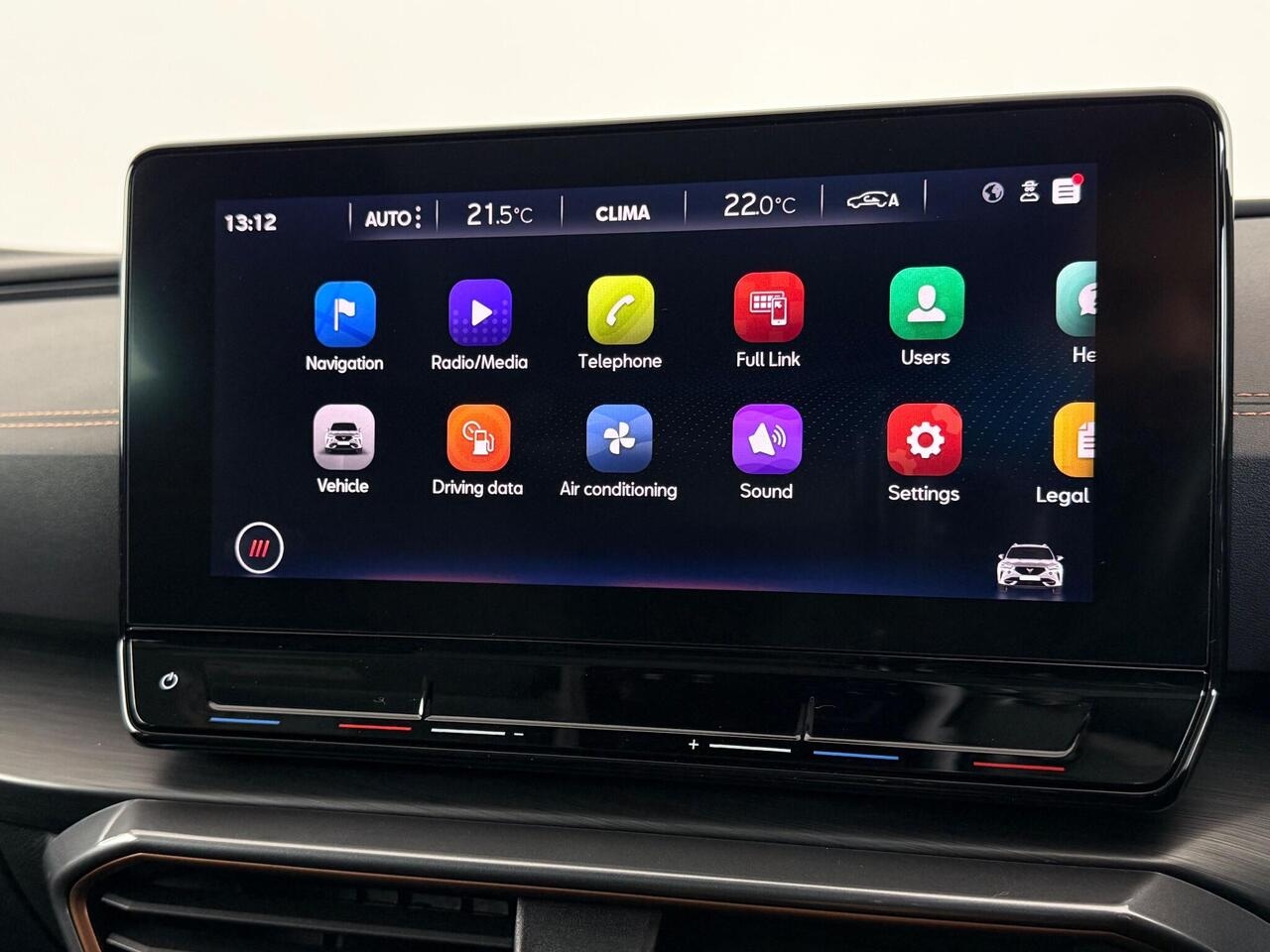 CUPRA Formentor thumbnail Infotainment System