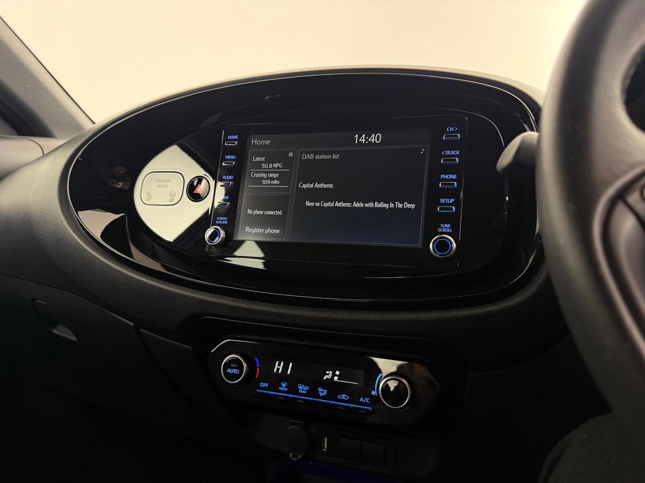 Toyota Aygo X thumbnail Infotainment System