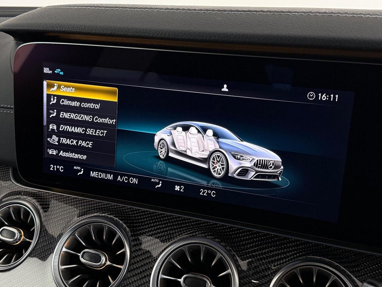 Mercedes-Benz AMG GT thumbnail Infotainment System