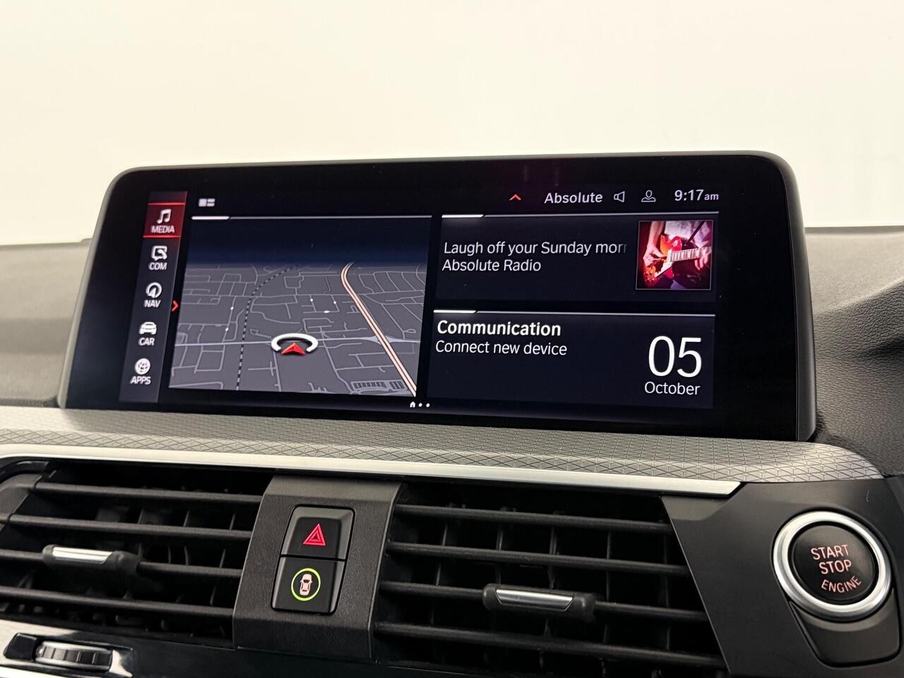 BMW X3 thumbnail Infotainment System