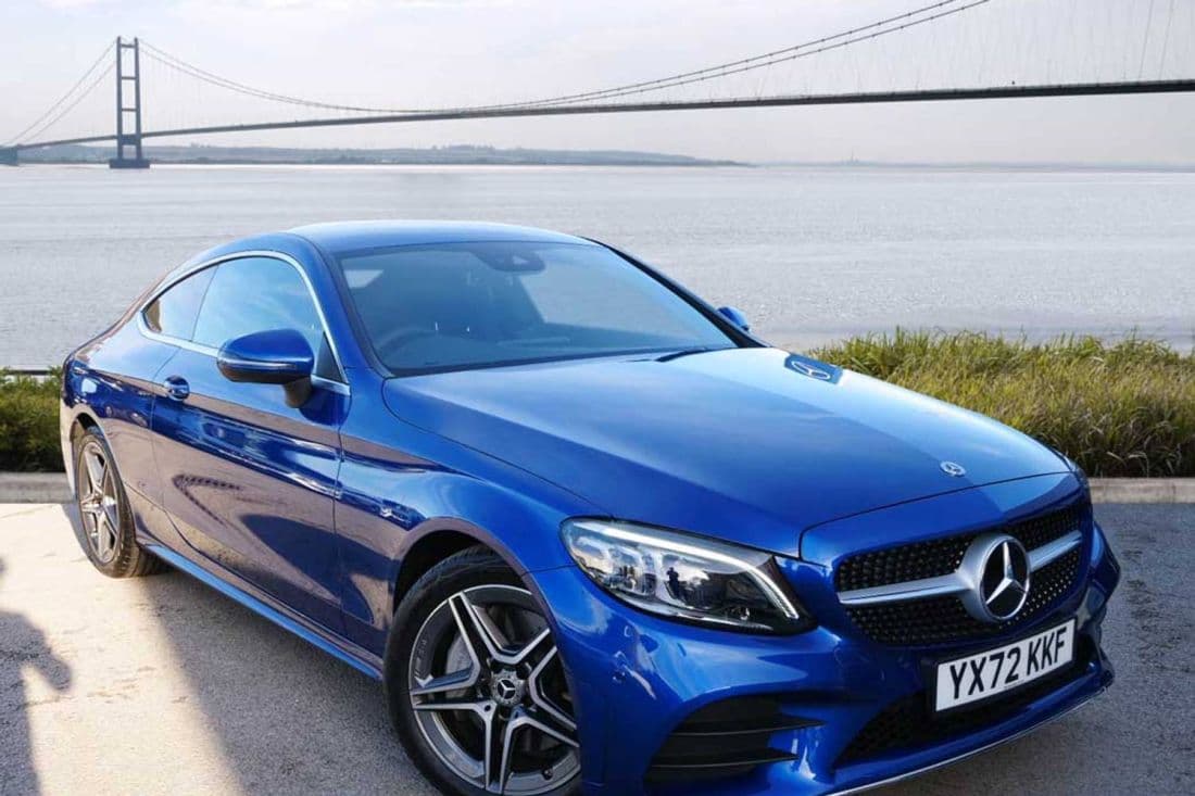 Mercedes C-Class Blue mercedes-c-class-blue